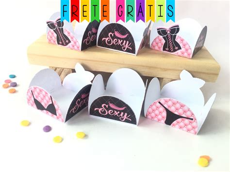 Forminhas Para Doces Chá De Lingerie Elo Produtos Especiais