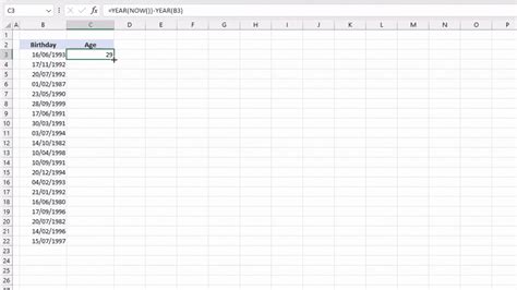 How To Calculate Age In Excel In Dd Mm Yyyy Spreadcheaters