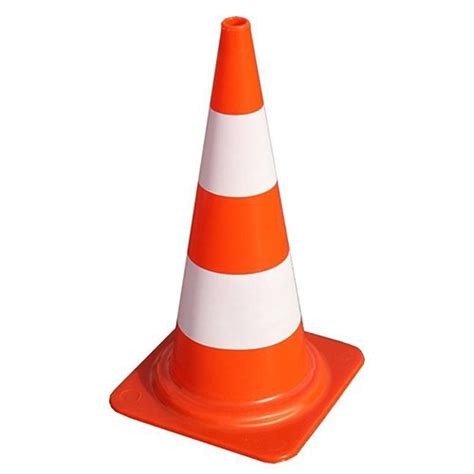 Cone De Sinaliza O E Seguran A Cm Laranja Branco R Em