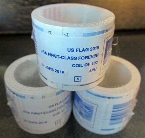 Rolls Of First Class Forever Stamps Usps Postage Sealed Rolls