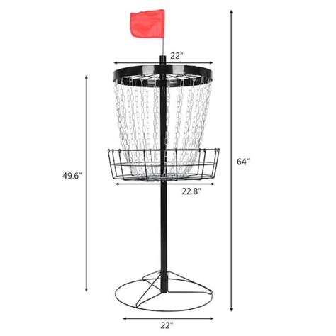 Frisbee Golf Basket Dimensions Great | americanprime.com.br