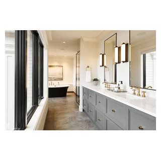 Gorge Transitional Bathroom Vancouver By Jenny Martin Design