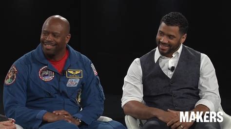 Russell Wilson And Leland Melvin At The 2017 Makers Conference 2082017