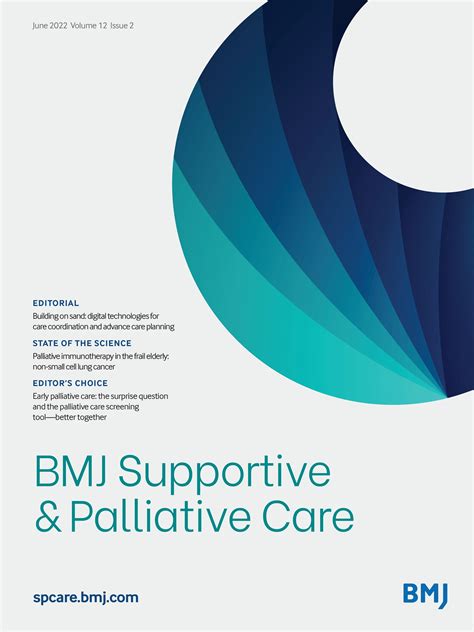 Early Palliative Care The Surprise Question And The Palliative Care