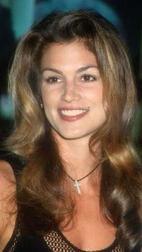 Cindy Crawford 90s Supermodel Hair Hairstyle Haircut Brunette