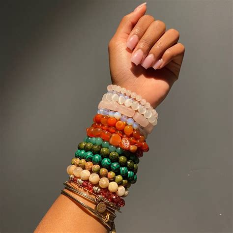 Beaded Bracelets 😍 | Bangle bracelets with charms, Beaded bracelets ...