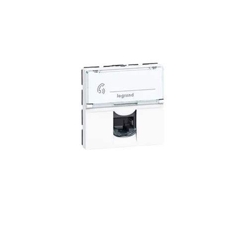 LEGRAND 078681 PRISE RJ45 Mosaïc Cat 5e FTP 9 contacts 2 mod