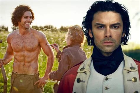 Poldark Star Aidan Turner Delights Army Of Fans As He Appears Topless