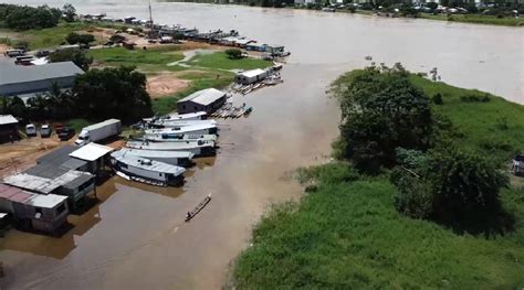 N Vel Do Rio Juru Ultrapassa Cota De Alerta Em Cruzeiro Do Sul Juru