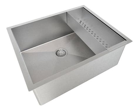 Cuba Quadrada Sobrepor Escorredor 50x40 Aço Inox Technox Cuba