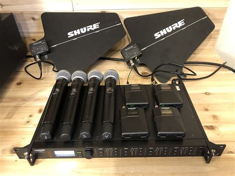 Shure Ulxd Q Quad Wireless Receiver W X Ulxd X Ulxd X Reverb