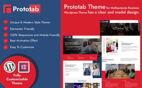 Prototab Tema Multiprop Sito De Wordpress Para Empresas