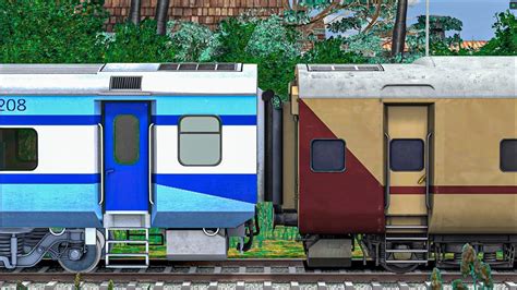 Lhb Coach Couple With Icf Rakes Train Simulator Railworks Indian