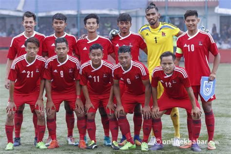 Nepal youth football team play practice match against Thailand today ...