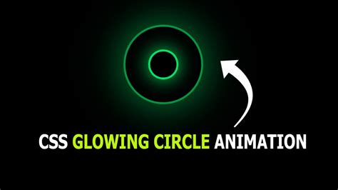 CSS Glowing Circle Loading Animation - Techmidpoint