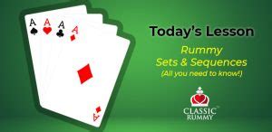 Rummy Sets & Sequences - All You Need to Know!