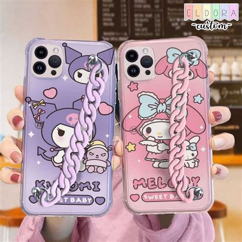 Jual SOFTCASE Kuromi Melody Case Rantai Xiaomi Redmi 2s 3s Pro 4a 4x