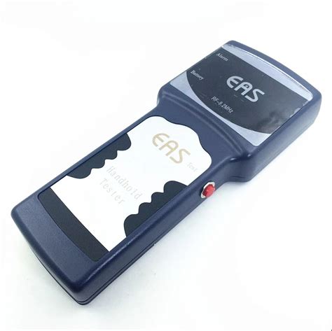 8 2mhz EAS RF Handheld Detector For Tags Labels Rf Anti Theft Tester