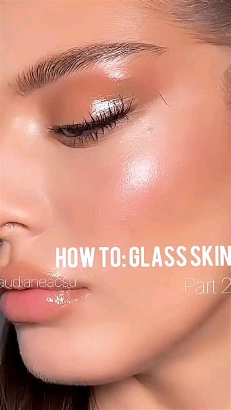 Glass Skin Tutorial 🤎 Makeup Tutorial Video Applying Eye Makeup