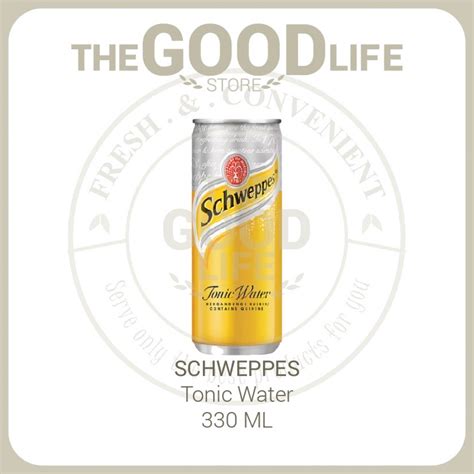 Jual Schweppes Soda Water Tonic Water Ginger Ale Kaleng Can Ml