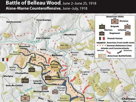 Battle Of Belleau Wood Map - bmp-fisticuffs