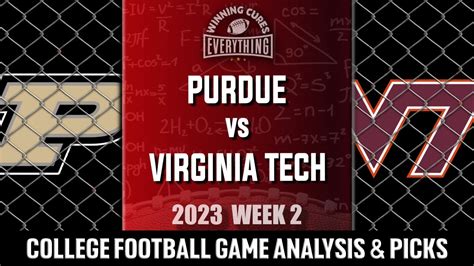 Purdue Vs Virginia Tech Picks And Prediction Against The Spread 2023 College Football Analysis