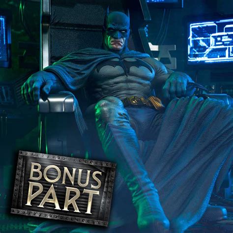 Statue Batman Tactical Throne Deluxe Bonus Version Throne Legacy