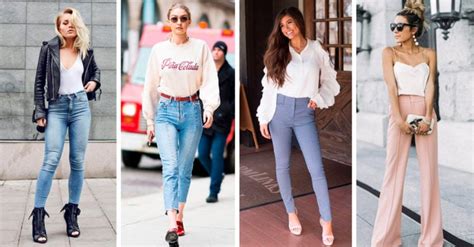 Estos Jeans Estan De Moda En 2021 Outfits De Moda Con Jeans Mujer