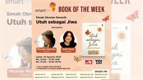 Utuh Sebagai Jiwa Book Of The Week Youtube