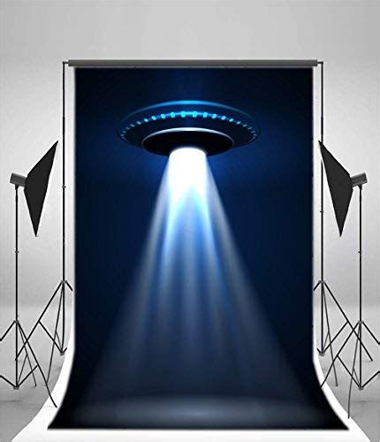 Buy Aofoto X Ft Ufo Backdrop Flying Saucer Photography Background