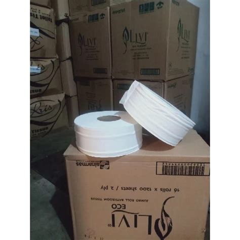 Jual Tissue Livi Eco Toilet Jumbo Roll JRT 1200 S Tisu Livi Jumbo Harga