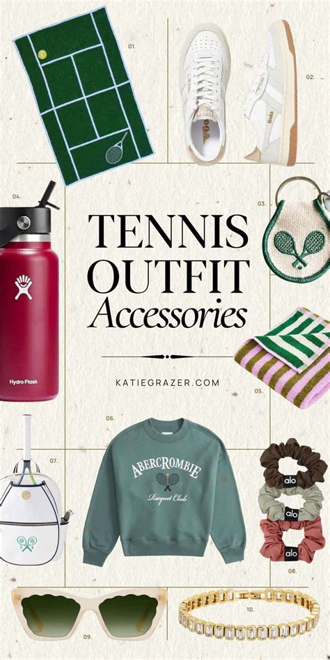 35+ Tennis Outfit Accessories for a Pro Look on the Court