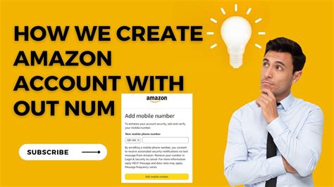 How To Create Amazon Account Without Phone Number Amazon Account