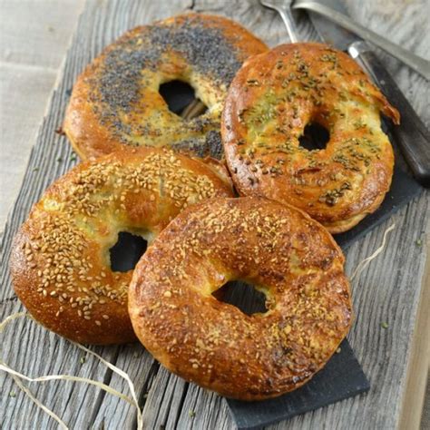 Pain Bagel Maison Recette Facile Recette Tangerine Zest