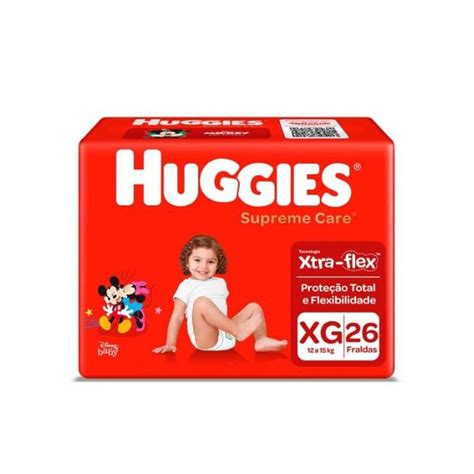 Fralda Huggies Supreme Care Xg Unidades Shopee Brasil