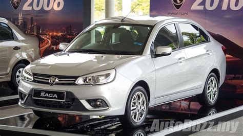 2016 Proton Saga Launched 4 Variants 6 Colours From RM37k To RM46k