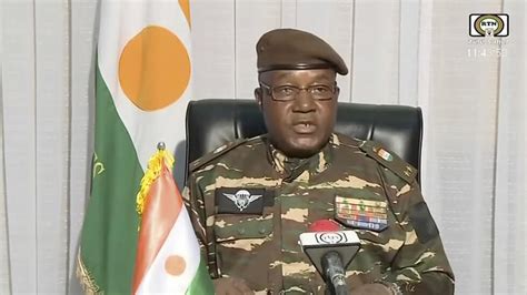 Niger Le Discours Du G N Ral Tiani Na Pas T Applaudi Au Sein De La