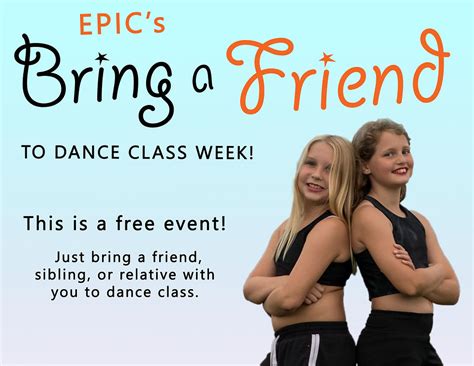 Join The Dance Bring A Friend Week Sept 25 28