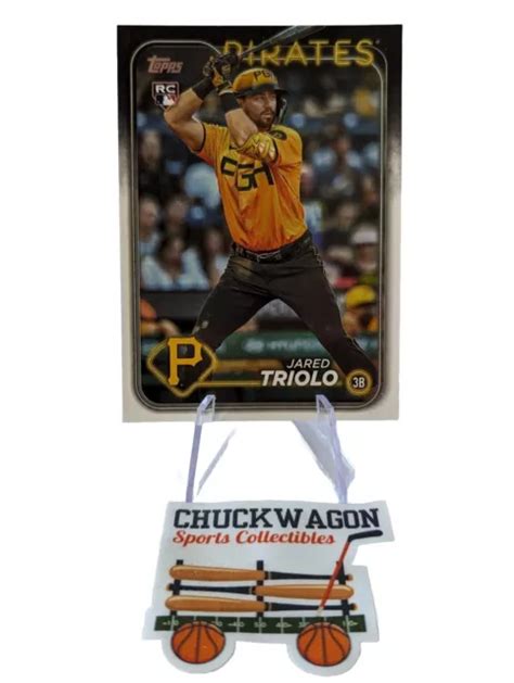 Topps Series Jared Triolo Pittsburgh Pirates Rc Eur