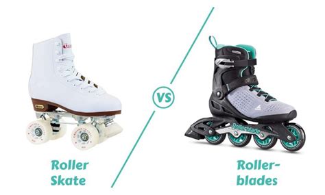 differences  roller skates  rollerblades