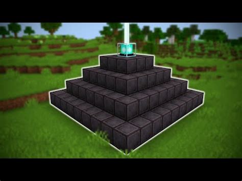 I Made A FULL NETHERITE BEACON In Minecraft Hardcore Realtime YouTube