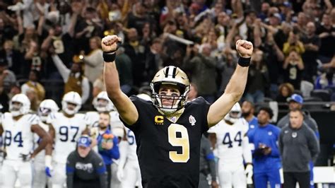 Photos Drew Brees Sets Nfl All Time Passing Touchdown Record