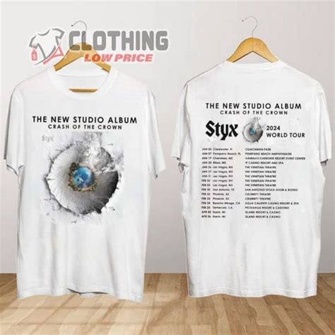 Styx Band And Foreigner Band Tour Merch Styx Band And Foreigner