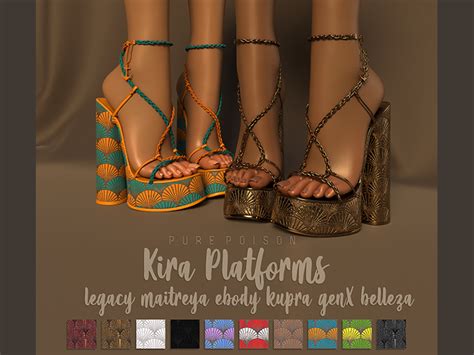 Second Life Marketplace Pure Poison Kira Platforms Unpack