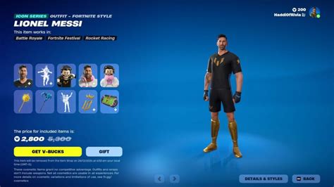 Cara Mendapatkan Skin Lionel Messi Di Fortnite