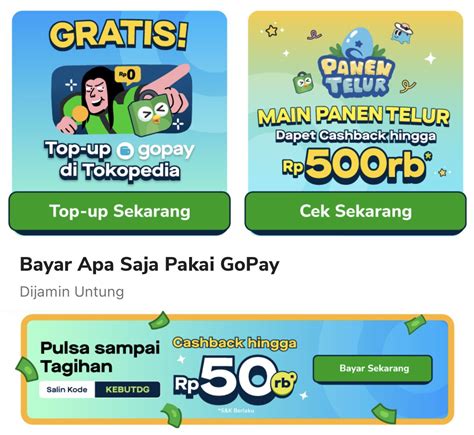 Tokopedia On Twitter Belanja Nggak Perlu Nunggu Gajian Cek Kebut