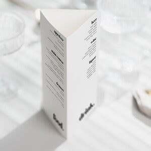 Diy Wedding Table Number Tri Fold Table Number Menu Drink Etsy