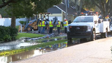 Multicounty chase ends with crash, flooding in Orange County