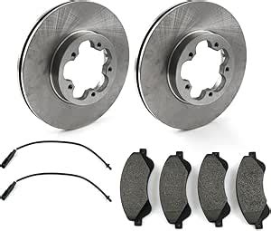 Robust Front Brake Discs Pads With Sensors For Ford Transit Mk