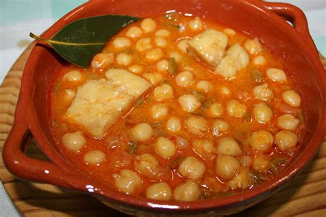 Garbanzos Con Bacalao La Espectacular Versi N Original De Esta Receta